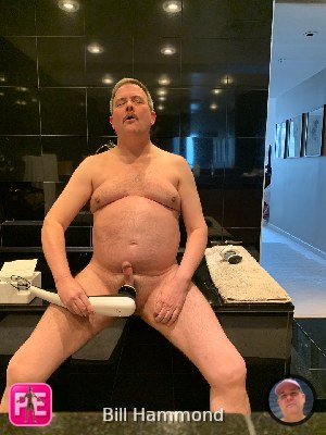 sitting — Bill Hammond